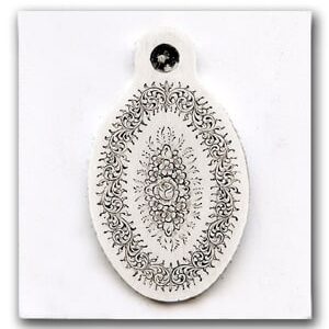 Engraved Key Fob Casting