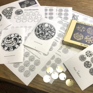 Sam Alfano Pendant/Key Fob Kit for Hand Engravers featuring Sam Alfano.