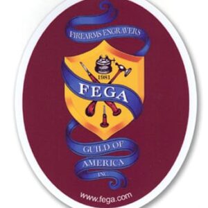 FEGA LOGO Sticker Small size 2