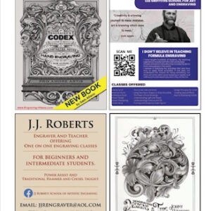 Engraver Magazine - 1/4 page ad Reduced Price